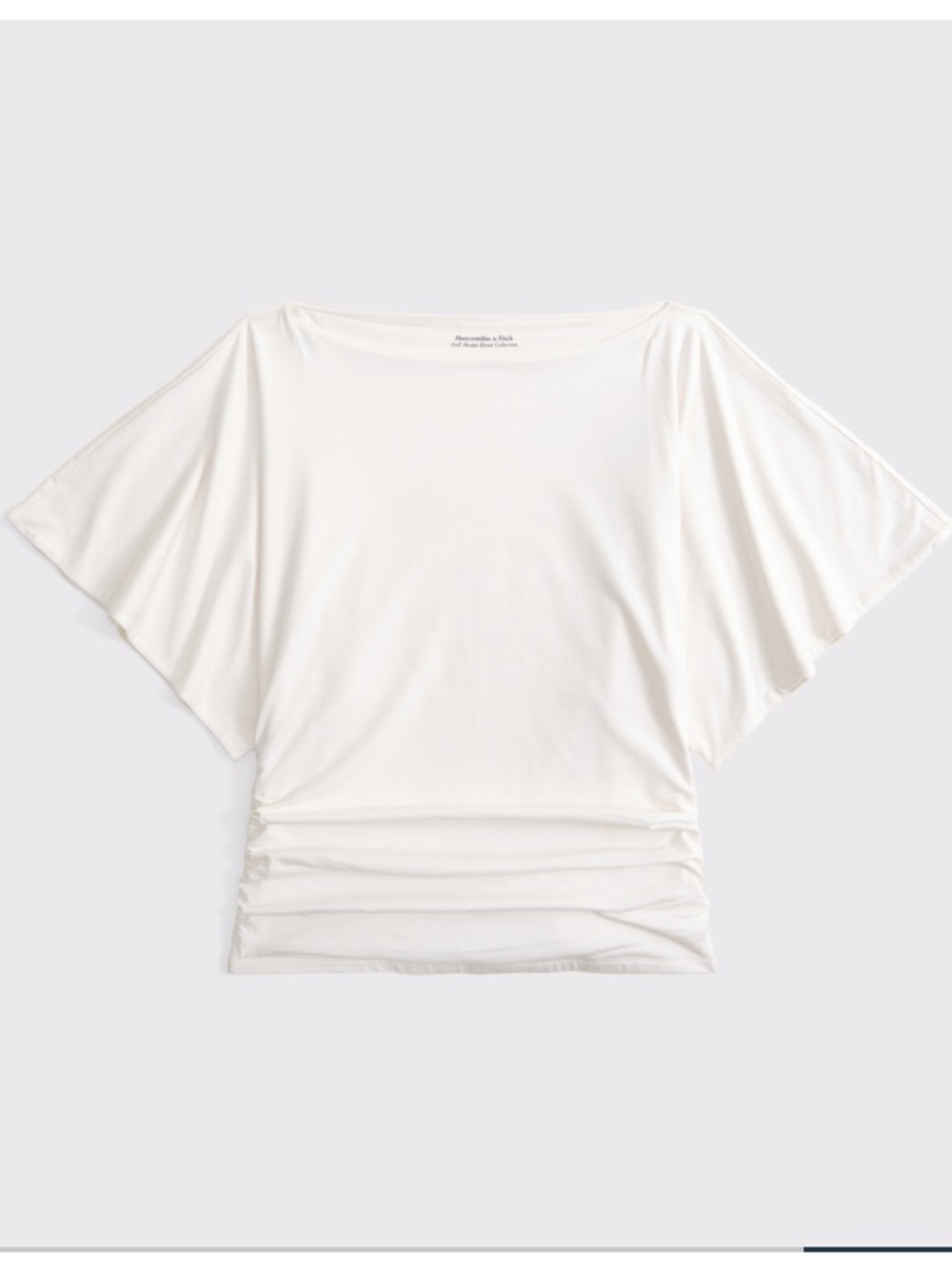 Flutter Sleeve Slash Top Abercrombie